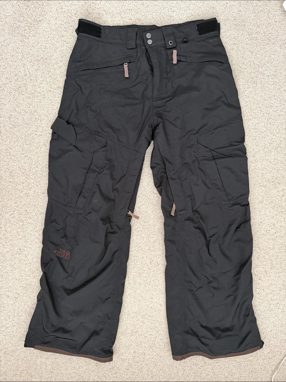 The North Face Men’s Black Cargo Snow Pants